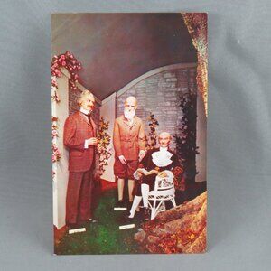 Vintage Postcard - The Garden of Literature Royal Wax Museum - Scenic Art